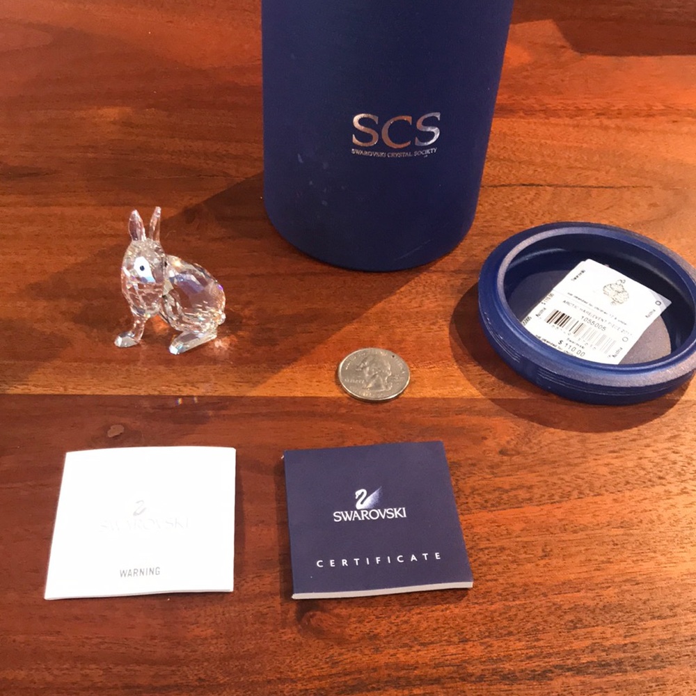 Swarovski SCS member special event arctic hare.